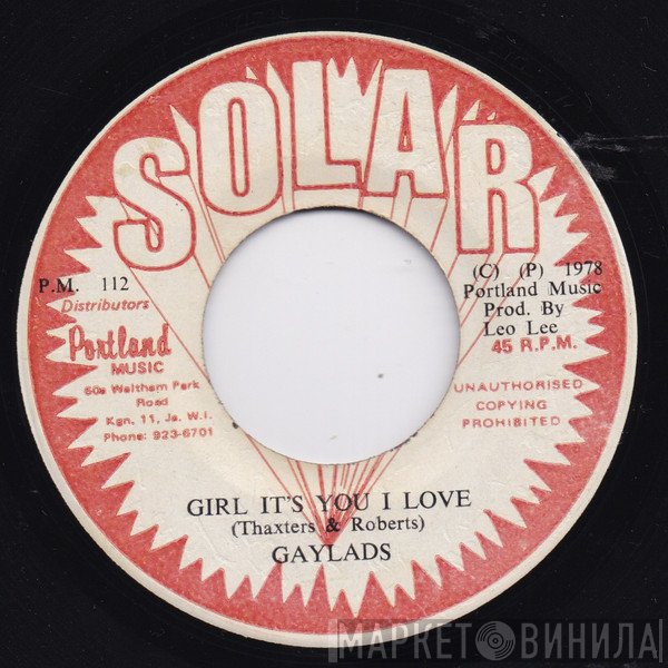 The Gaylads - Girl It's You I Love