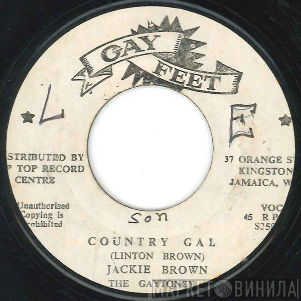 The Gaytones, Jackie Brown - Country Gal / Country Man