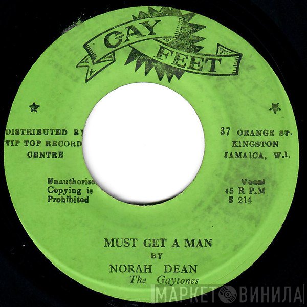 The Gaytones, Nora Dean - Must Get A Man