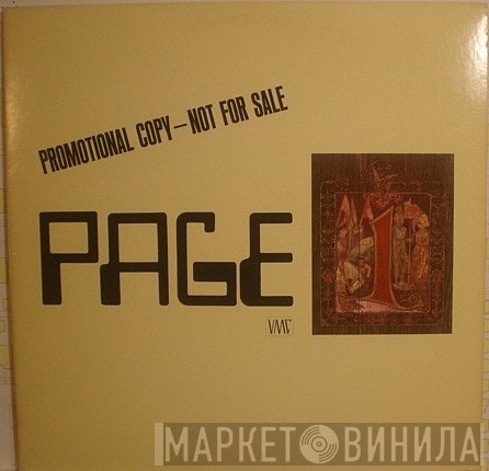 The Gene Page Orchestra - Page 1