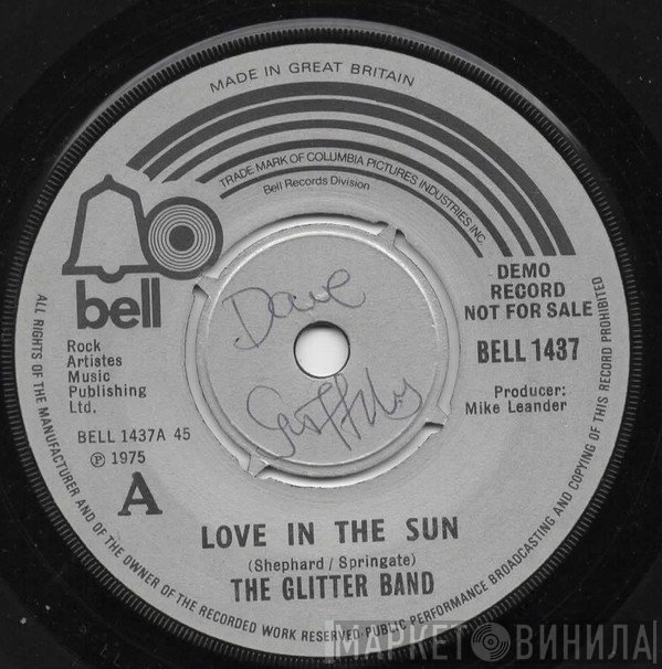 The Glitter Band - Love In The Sun