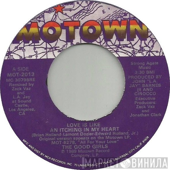 The Good Girls - Love Is Like An Itching In My Heart