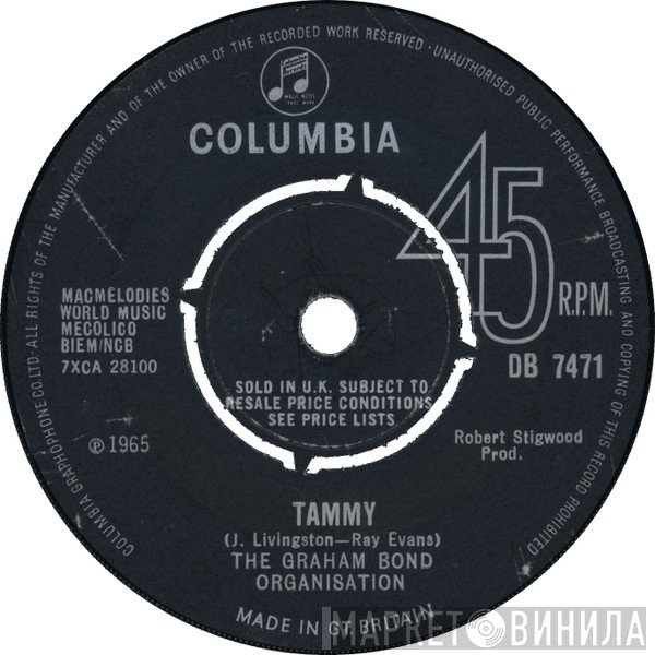 The Graham Bond Organization  - Tammy