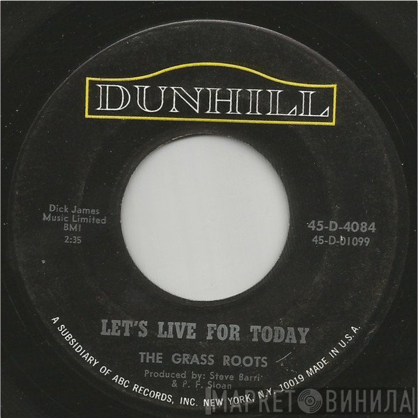 The Grass Roots  - Let's Live For Today