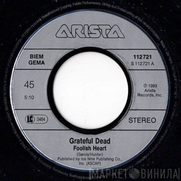 The Grateful Dead  - Foolish Heart