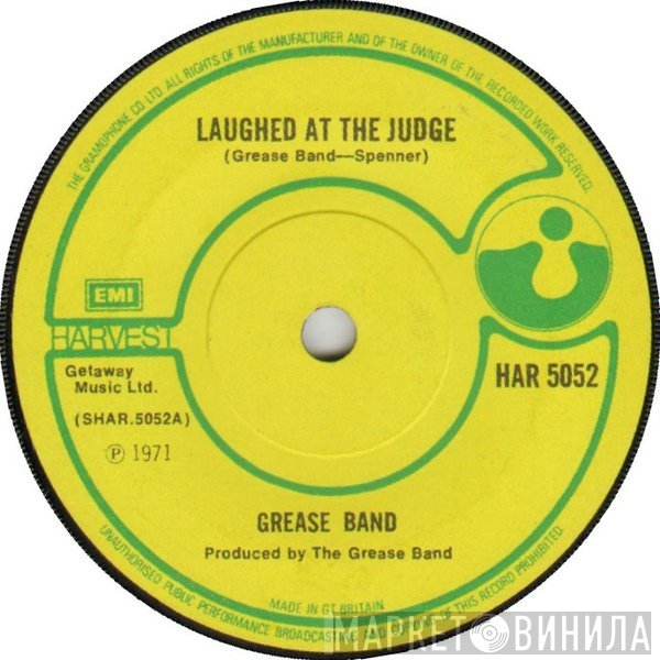 The Grease Band  - Laughed At The Judge