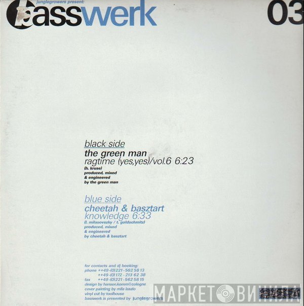 The Green Man, Basztart, Cheetah - Ragtime (Yes,yes)/Vol.6 / Knowledge