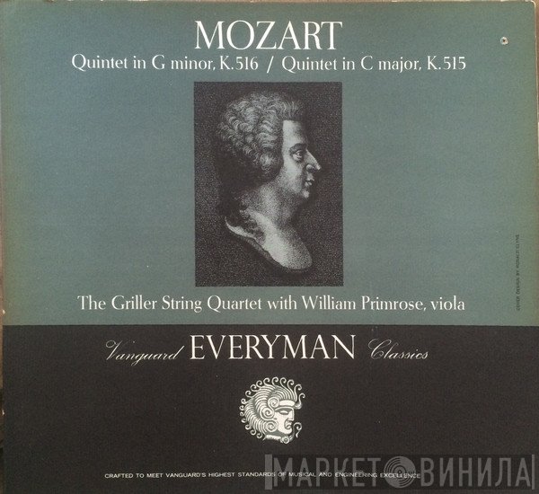 The Griller String Quartet, William Primrose - Mozart: Quintets K. 516 And K. 515
