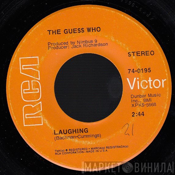 The Guess Who  - Laughing / Undun