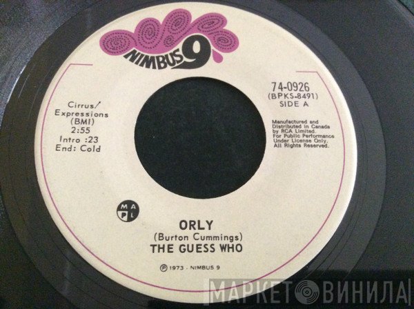 The Guess Who  - Orly