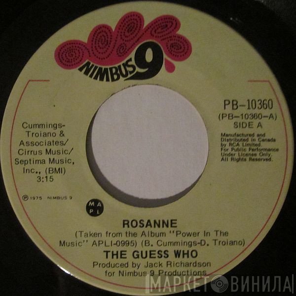 The Guess Who  - Rosanne