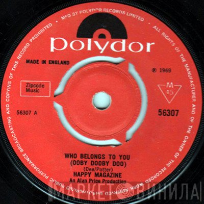 The Happy Magazine - Who Belongs To You (Ooby Dooby Doo)