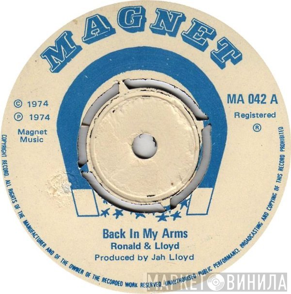 The Heptones, Ronald & Lloyd - Back In My Arms / Drifting Away