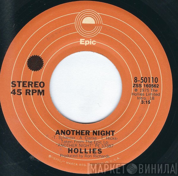 The Hollies  - Another Night / Time Machine Jive