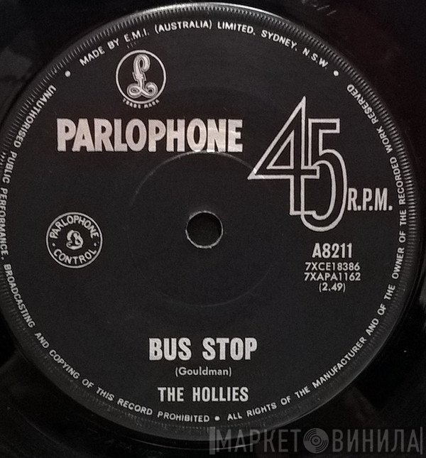 The Hollies - Bus Stop / Don't Run And Hide