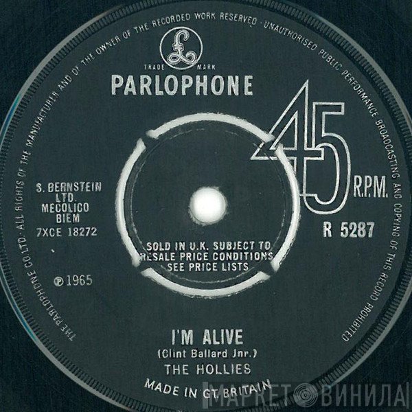 The Hollies  - I'm Alive