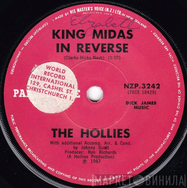 The Hollies  - King Midas In Reverse