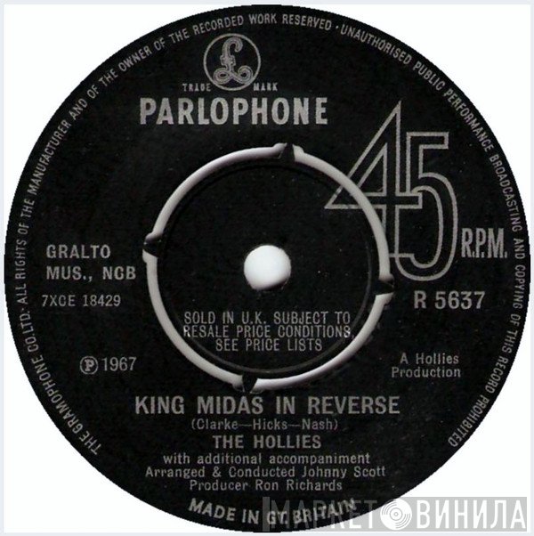 The Hollies - King Midas In Reverse