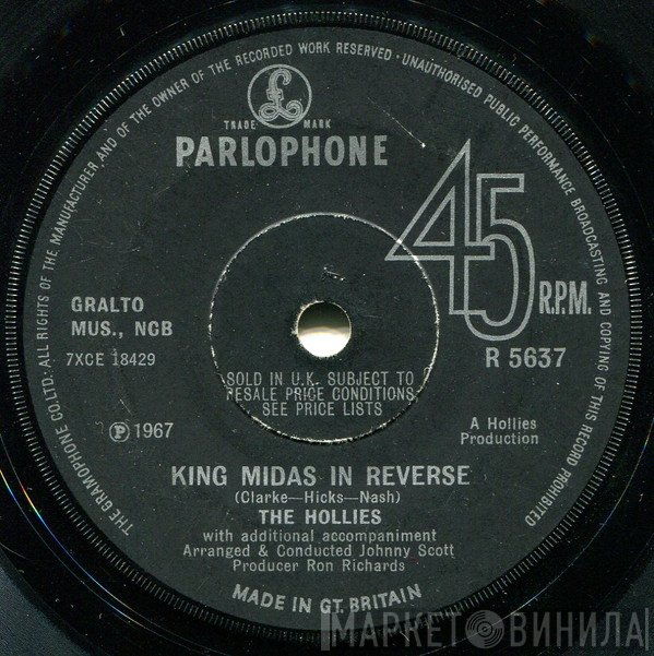 The Hollies  - King Midas In Reverse