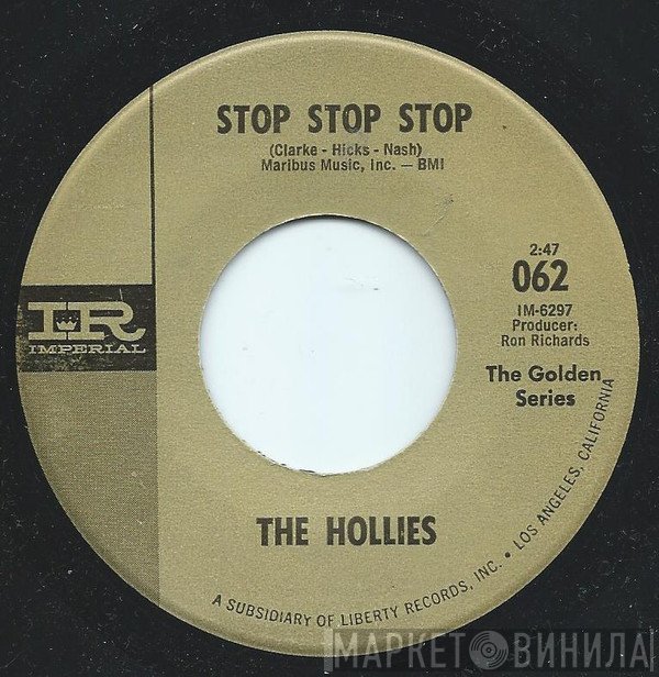 The Hollies - Stop Stop Stop / I Can't Let Go