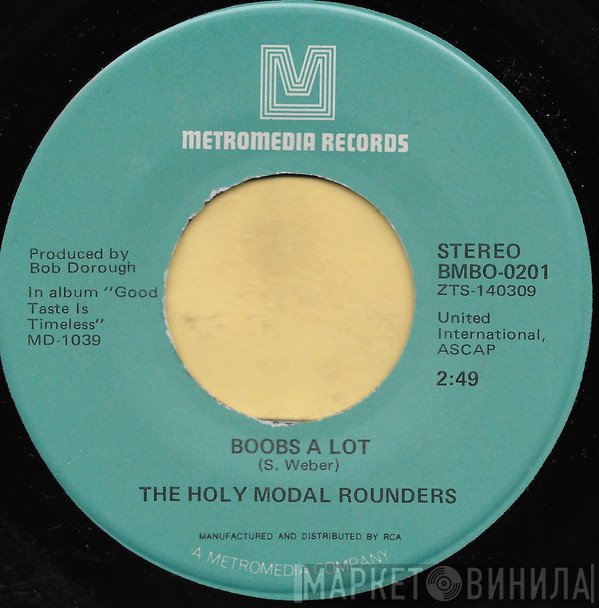The Holy Modal Rounders  - Boobs A Lot