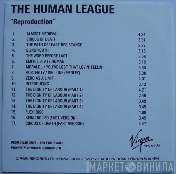 The Human League  - Reproduction