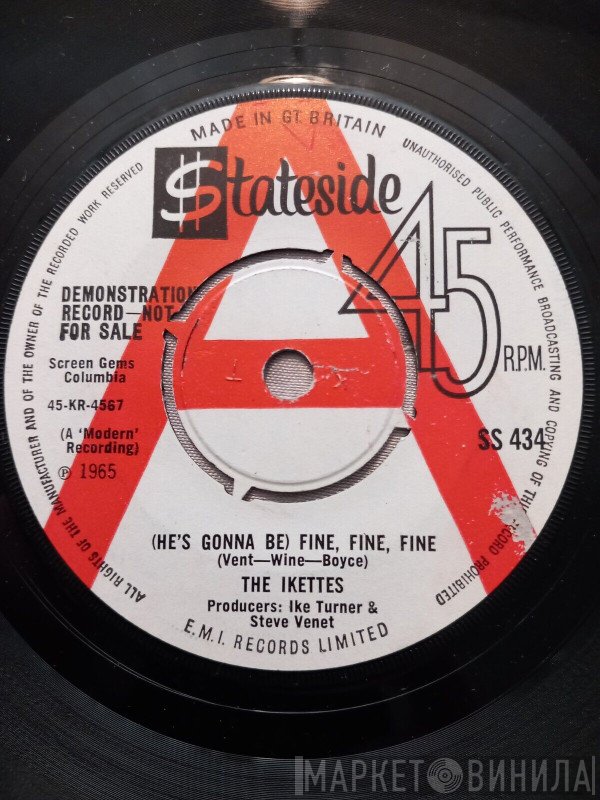 The Ikettes - (He's Gonna Be) Fine, Fine, Fine / How Come