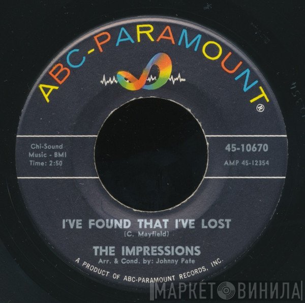 The Impressions - I've Found That I've Lost / Meeting Over Yonder