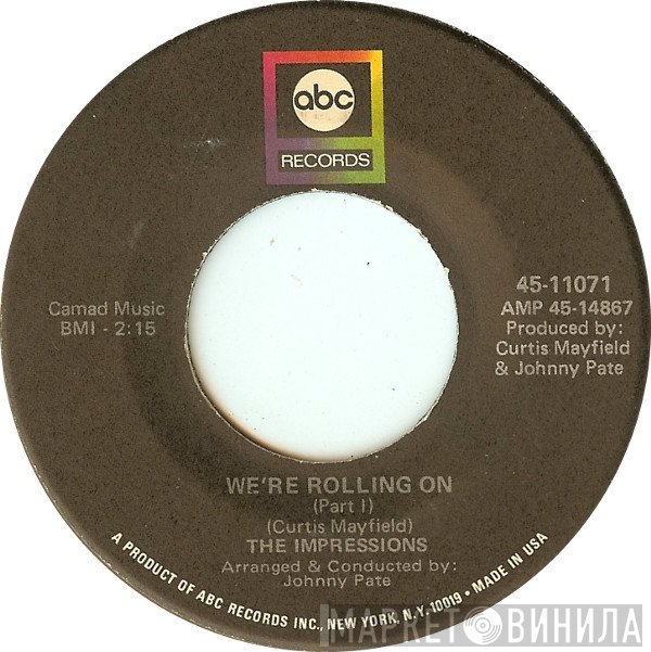 The Impressions - We're Rolling On
