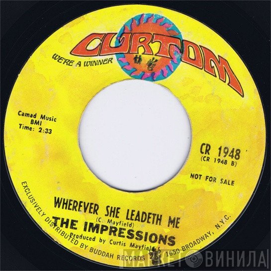 The Impressions - Wherever She Leadeth Me