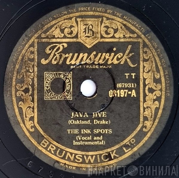 The Ink Spots  - Java Jive / Do I Worry?