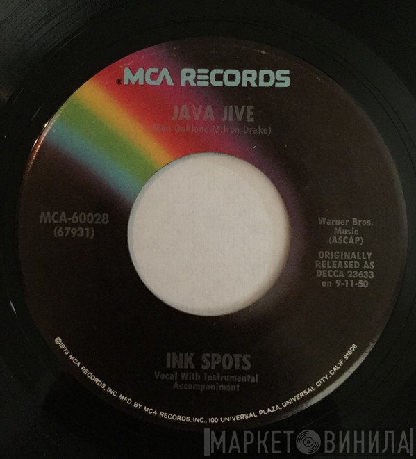 The Ink Spots  - Java Jive / To Each His Own