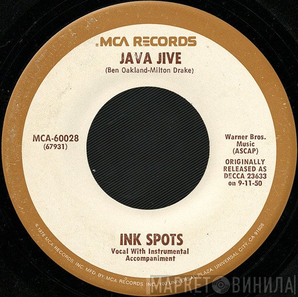 The Ink Spots  - Java Jive / To Each His Own