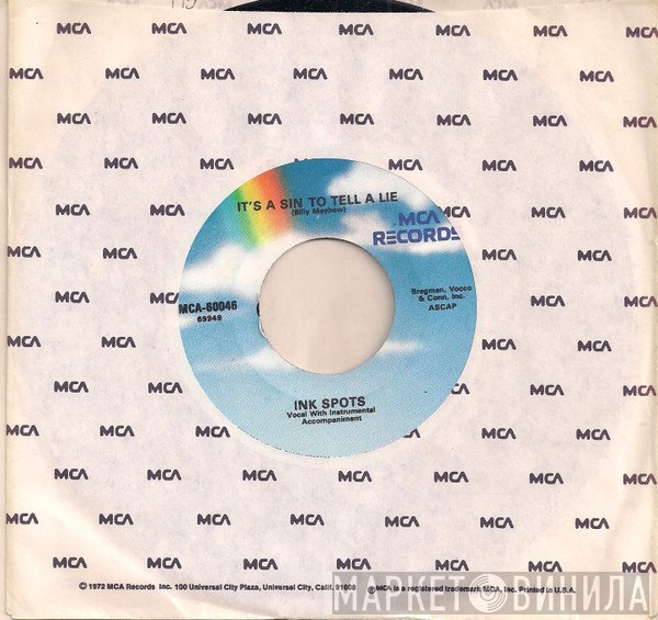 The Ink Spots - It's A Sin To Tell A Lie / The Gypsy