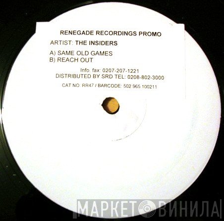 The Insiders - Same Old Games / Reach Out