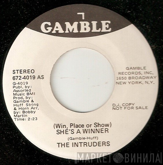 The Intruders - (Win, Place Or Show) She's A Winner
