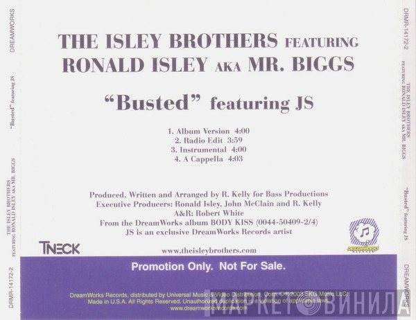 The Isley Brothers Featuring Ronald Isley AKA Mr. Biggs  & Johnson Sisters  - Busted