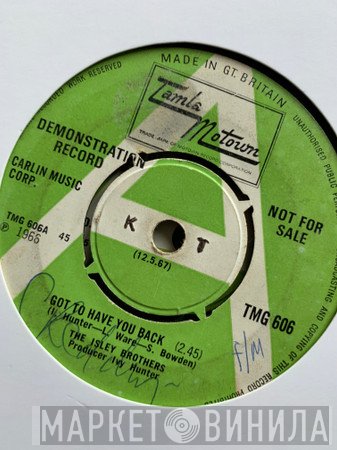 The Isley Brothers - Got To Have You Back