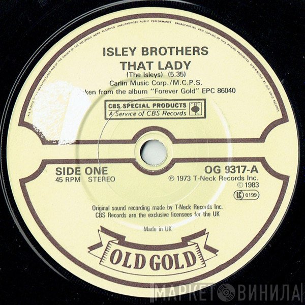 The Isley Brothers - That Lady / Summer Breeze