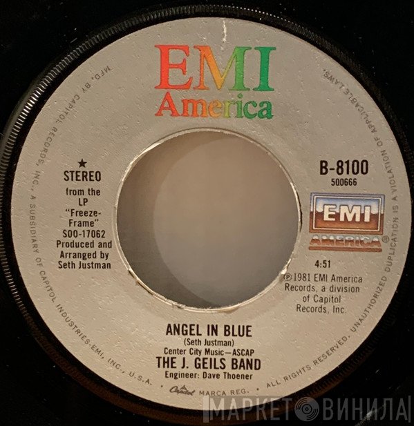 The J. Geils Band  - Angel In Blue
