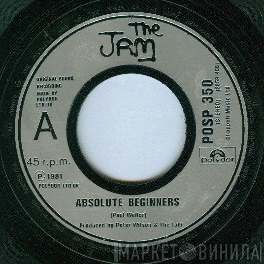 The Jam - Absolute Beginners