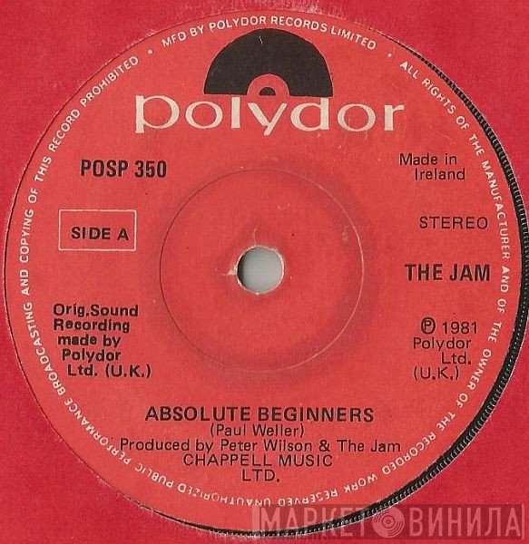 The Jam  - Absolute Beginners