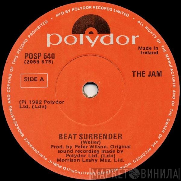 The Jam  - Beat Surrender