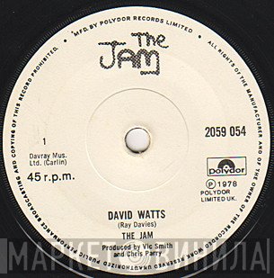 The Jam - David Watts / "A" Bomb In Wardour Street