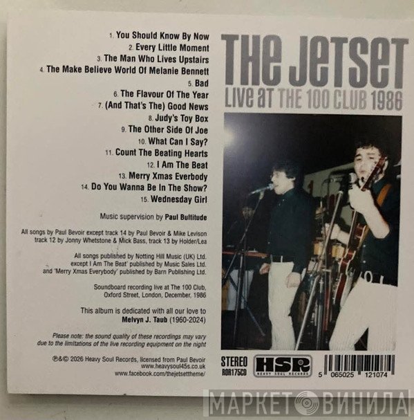 The Jetset  - Live At The 100 Club 1986