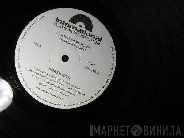 The Jimi Hendrix Experience  - Smash Hits