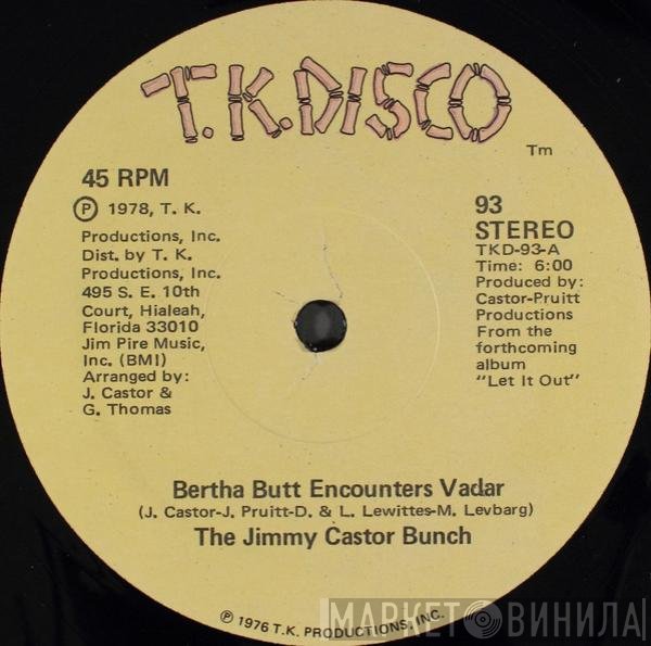 The Jimmy Castor Bunch - Bertha Butt Encounters Vadar / The Mystery Of Me