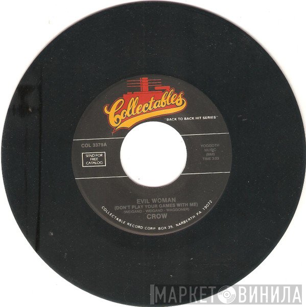 The Joe Jeffrey Group, Crow  - Evil Woman / My Pledge Of Love