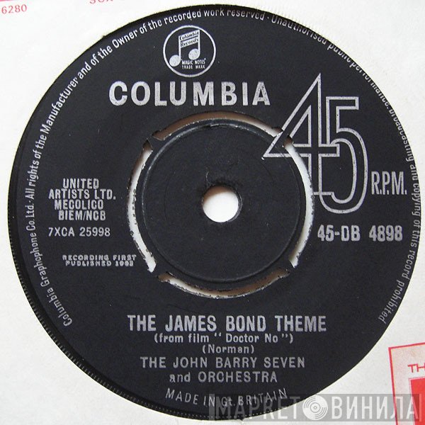 The John Barry Seven And Orchestra - The James Bond Theme (From Film "Doctor No")