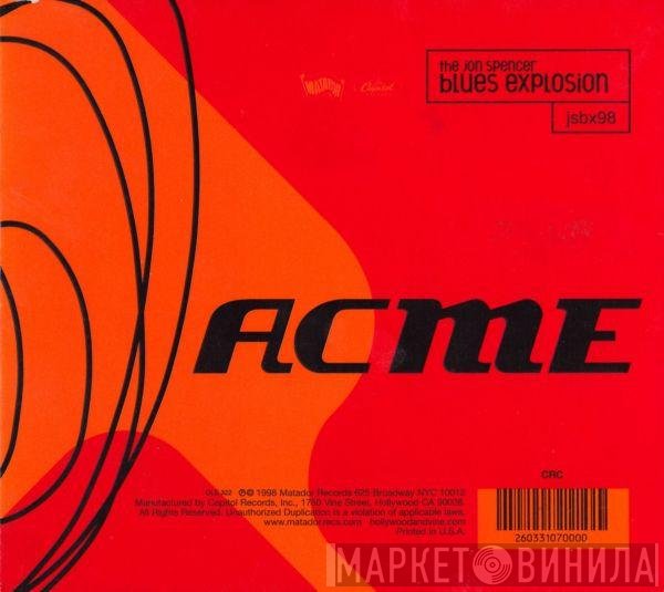 The Jon Spencer Blues Explosion  - Acme